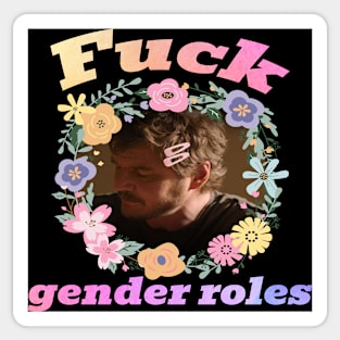 F gender Roles Sticker